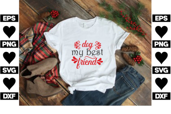 Best Friend Dog SVG Design