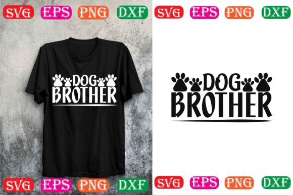 Dog Svg Design.dog Brother