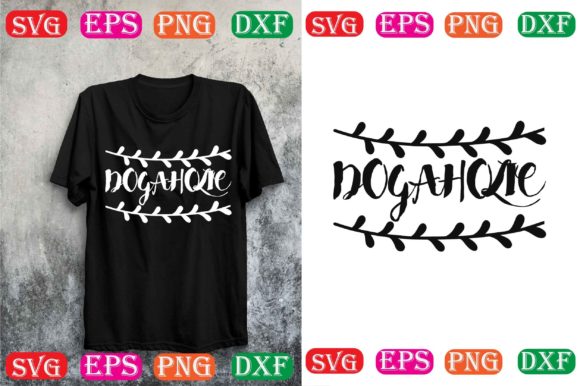 Dog Svg Design.dogaholic
