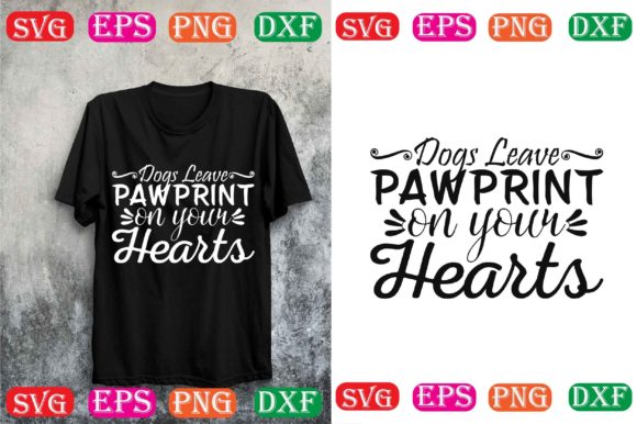 Dogs Leave Pawprint